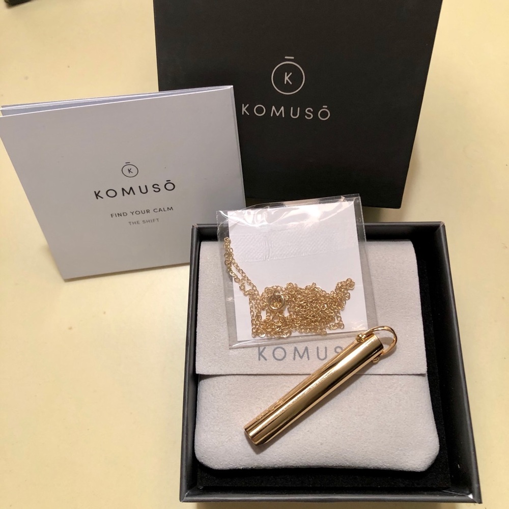 Komuso Design “Rid Your Anxiety” 14K Gold NEW